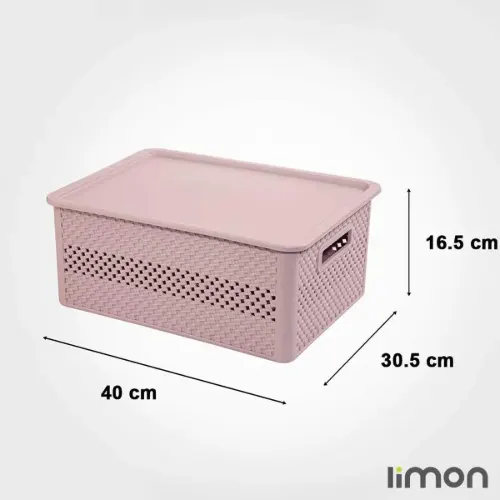 جعبه دربدار لیمون متوسط طرح بافت 2157