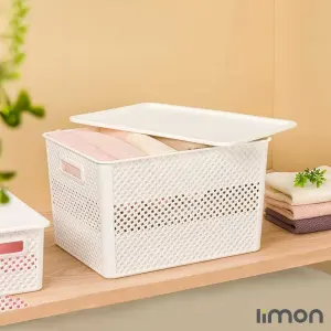 جعبه دربدار لیمون بزرگ طرح بافت 2158