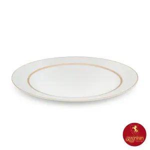 دیس چینی زرین ایتالیا اف طرح هدیه طلایی سایز 38