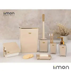 ست سرویس بهداشتی لیمون 2 جداره کلاسیک 1808 