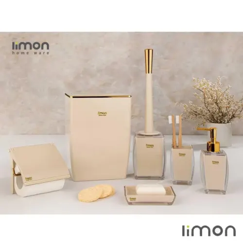 ست سرویس بهداشتی لیمون 2 جداره کلاسیک 1808 