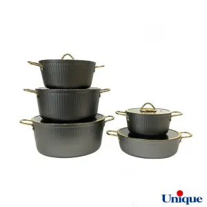 سرویس قابلمه یونیک فلورانس طوسی 10 پارچه UN-8403