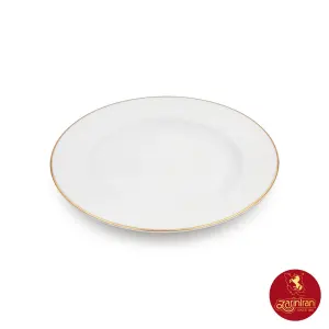 بشقاب تخت چینی زرین سایز 19 طرح زرین