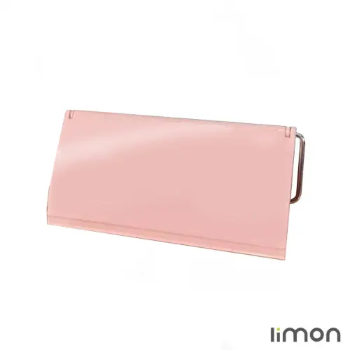 جا دستمال رولی دیواری بزرگ طرح ساده لیمون صورتی