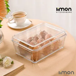 ظرف شیشه ای درب اکرولیک لیمون 2260