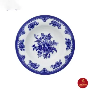 بشقاب گود چینی زرین ایتالیا اف طرح فلورانس 22 سانتی متری