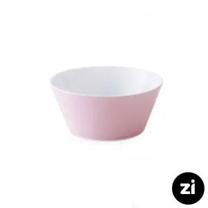 پیاله چینی زرین Zi فرم اس پاستل صورتی سایز 15