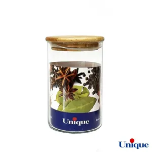 ادویه یونیک ۱۲ سانت با قطر ۸ درب چوبی UN-1319