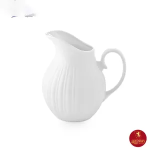 پارچ چینی زرین ریز ترک سفید