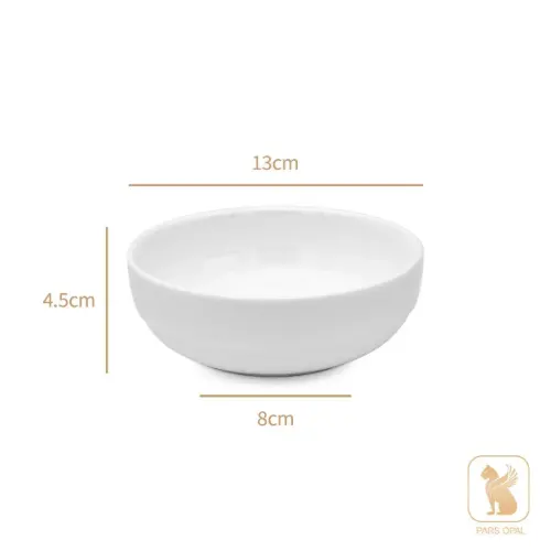 پیاله ماست خوری هتلی پارس اپال سایز 13