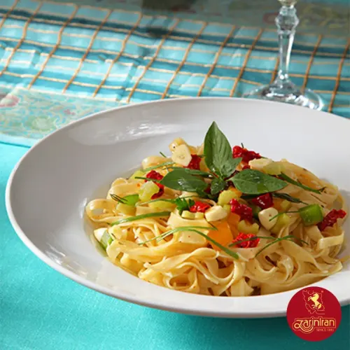 چینی زرین ظرف پاستا (بشقاب گود 30) سفید