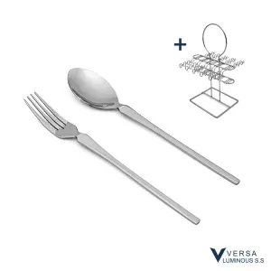 سرویس قاشق چنگال ورسا 38 پارچه رومیزی مدل 270M