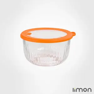 کاسه گرد شیشه‌ای 1.8 لیتر لیمون 2219