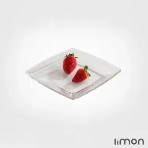 بشقاب پیش دستی شیشه ای لیمون 2155