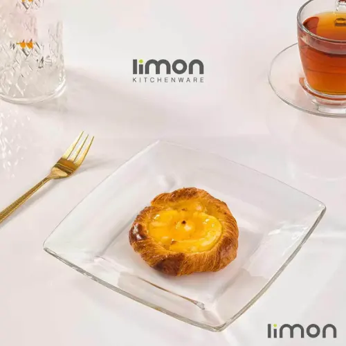 بشقاب پیش دستی شیشه ای لیمون 2155