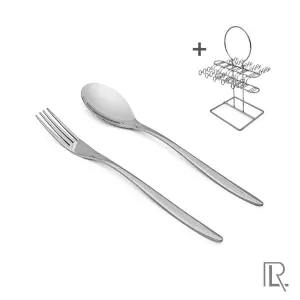 سرویس قاشق چنگال رزنتال 38 پارچه رومیزی مدل 2828M