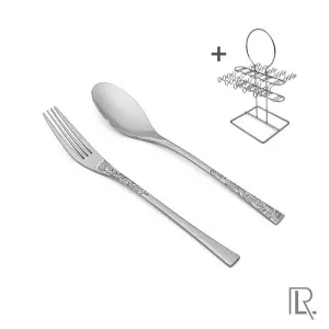 سرویس قاشق چنگال رزنتال 38 پارچه رومیزی مدل 8833S