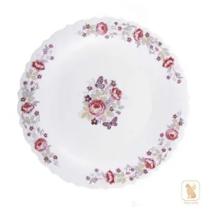 بشقاب تخت 250 پارس اپال طرح دنیز کد 230