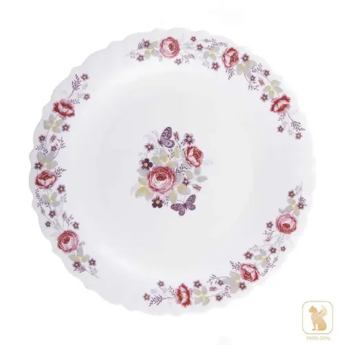 بشقاب تخت 250 پارس اپال طرح دنیز کد 230