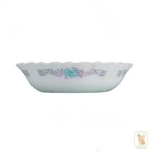 کاسه 780 پارس اپال طرح نلی آبی کد 180