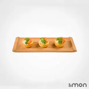 تخته سرو چوبی مستطیل کوچک لیمون 2257