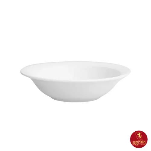 سالاد خوری چینی زرین ایتالیا اف سفید 6 نفره