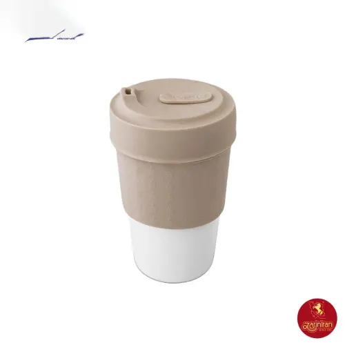 چینی زرین ماگ استیم 2 طرح بژ