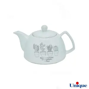 قوری چینی یونیک  مدل کاکتوس UN-7542