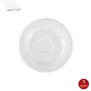 نعلبکی اسپرسو چینی زرین هتلی 49 سفید 13