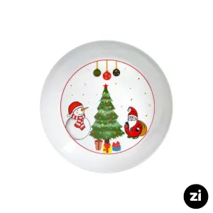 بشقاب گود چینی زرین Zi فرم اس سانتا سایز 19