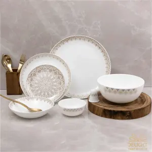 سرویس 28 پارچه اپال رونیسا شامپانی دی لایت