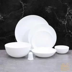 سرویس 28 پارچه اپال الگانس سفید دی لایت