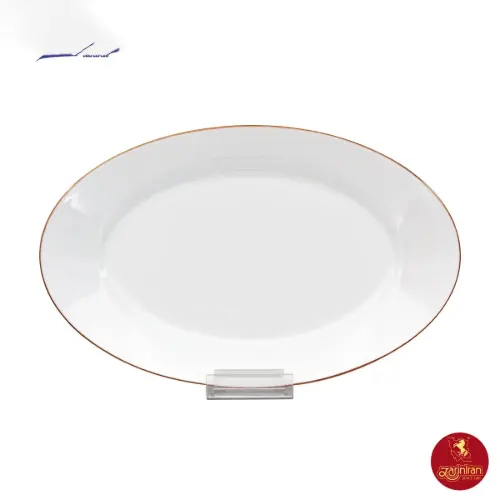 سرویس چینی زرین ایتالیا اف زرین رزگلد 6 نفره 28 پارچه