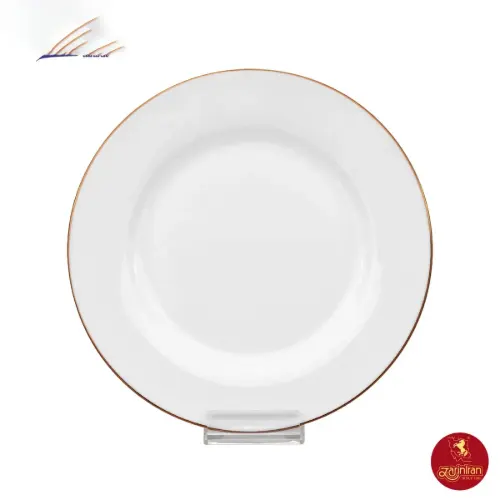 سرویس چینی زرین ایتالیا اف زرین رزگلد 6 نفره 28 پارچه