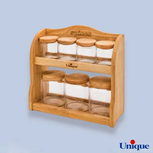 ست پاسماوری چوبی یونیک دو طبقه UN-6135