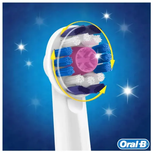 سری یدک مسواک برقی اورال بی 2 عددی مدل 3D White