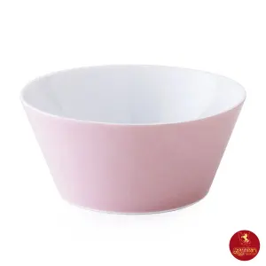 پیاله چینی زرین Zi فرم اس پاستل صورتی سایز 24