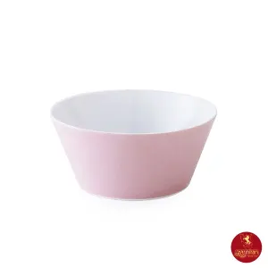 پیاله چینی زرین Zi فرم اس پاستل صورتی سایز 9