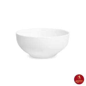 پیاله چینی زرین ایتالیا اف سایز 16 طرح سفید