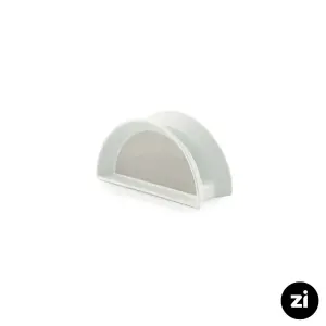 جای دستمال کاغذی چینی زرین Zi فرم اس 15پاستل طوسی