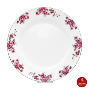 بشقاب تخت چینی زرین ایتالیا اف طرح آران سایز 34