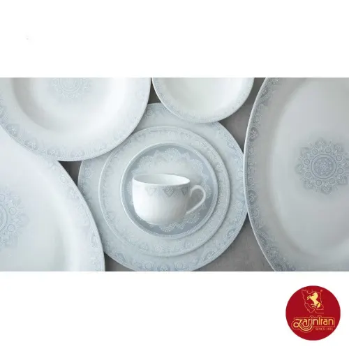 سرویس چینی زرین ایتالیا اف ادلین توسی 6 نفره 28 پارچه