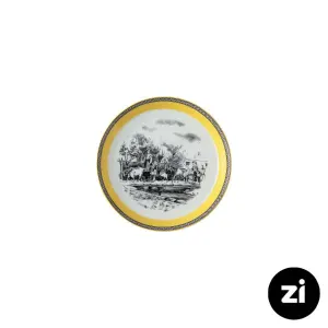 بشقاب تخت چینی زرین Zi فرم اس ویلیج سایز 15