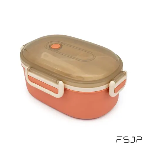 ظرف غذا FSJP داخل استیل 2 طبقه 1200 میلی لیتر کد 16-1527