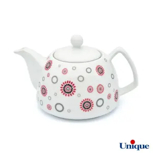 قوری چینی یونیک افشان مدل UN-7542