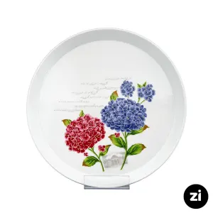 بشقاب تخت چینی زرین زی فرم اس غزل سایز 27