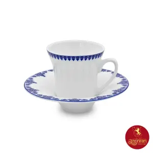 سرویس چای خوری چینی زرین شهرزاد طرح سمرقند 12 پارچه