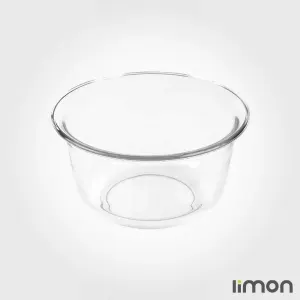 کاسه گرد شیشه ای لیمون 3 لیتر کد 2314