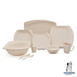 قیمت و خرید سرویس چینی تقدیس مدرن نیوبن چاینا لب طلا 6 نفره 32 پارچه