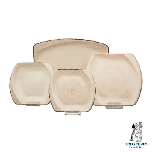 خرید سرویس چینی تقدیس مدرن نیوبن چاینا مونا طلا 6 نفره 32 پارچه